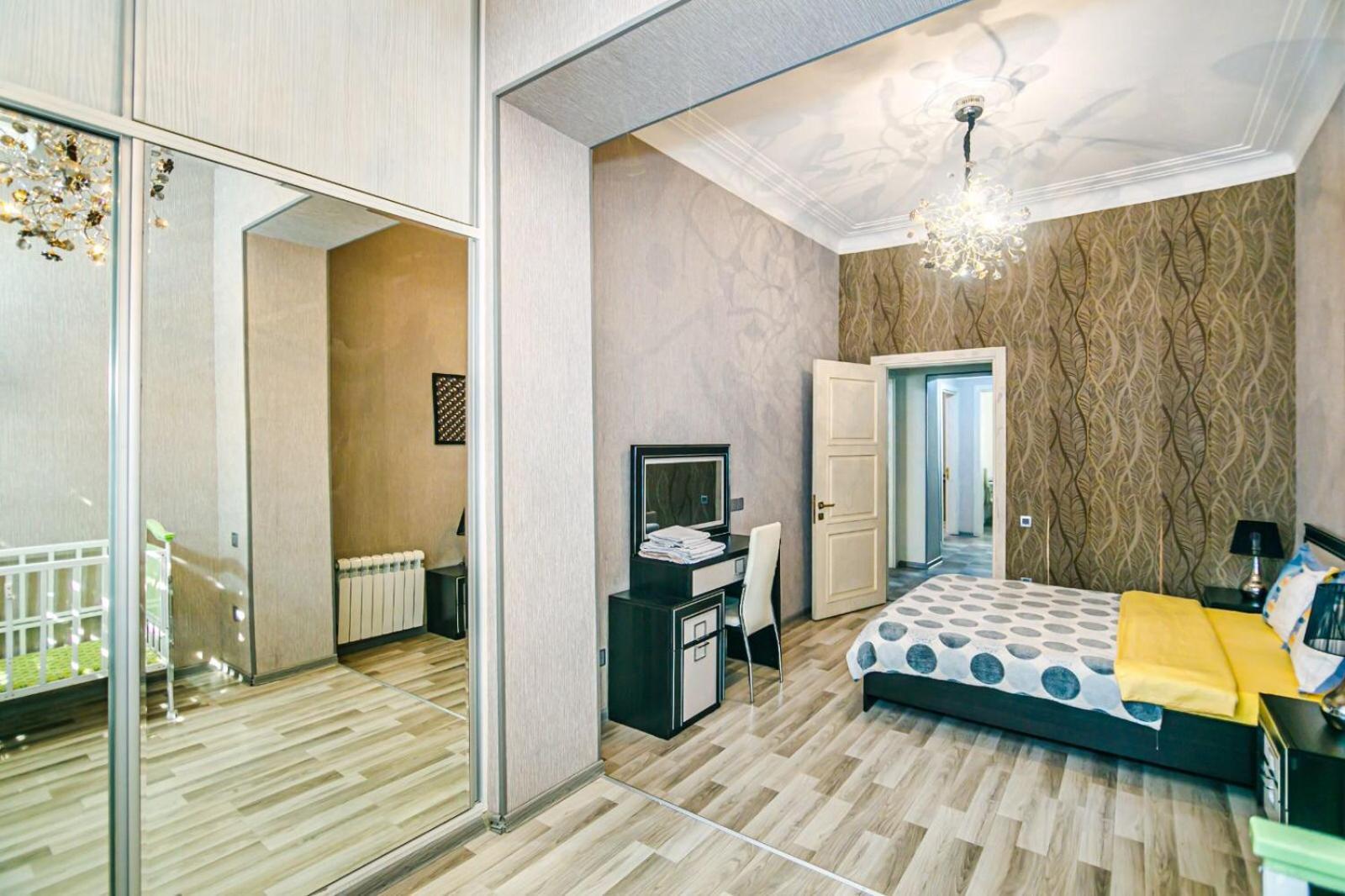 Azneft Square Deluxe Apartment Baku Exterior foto