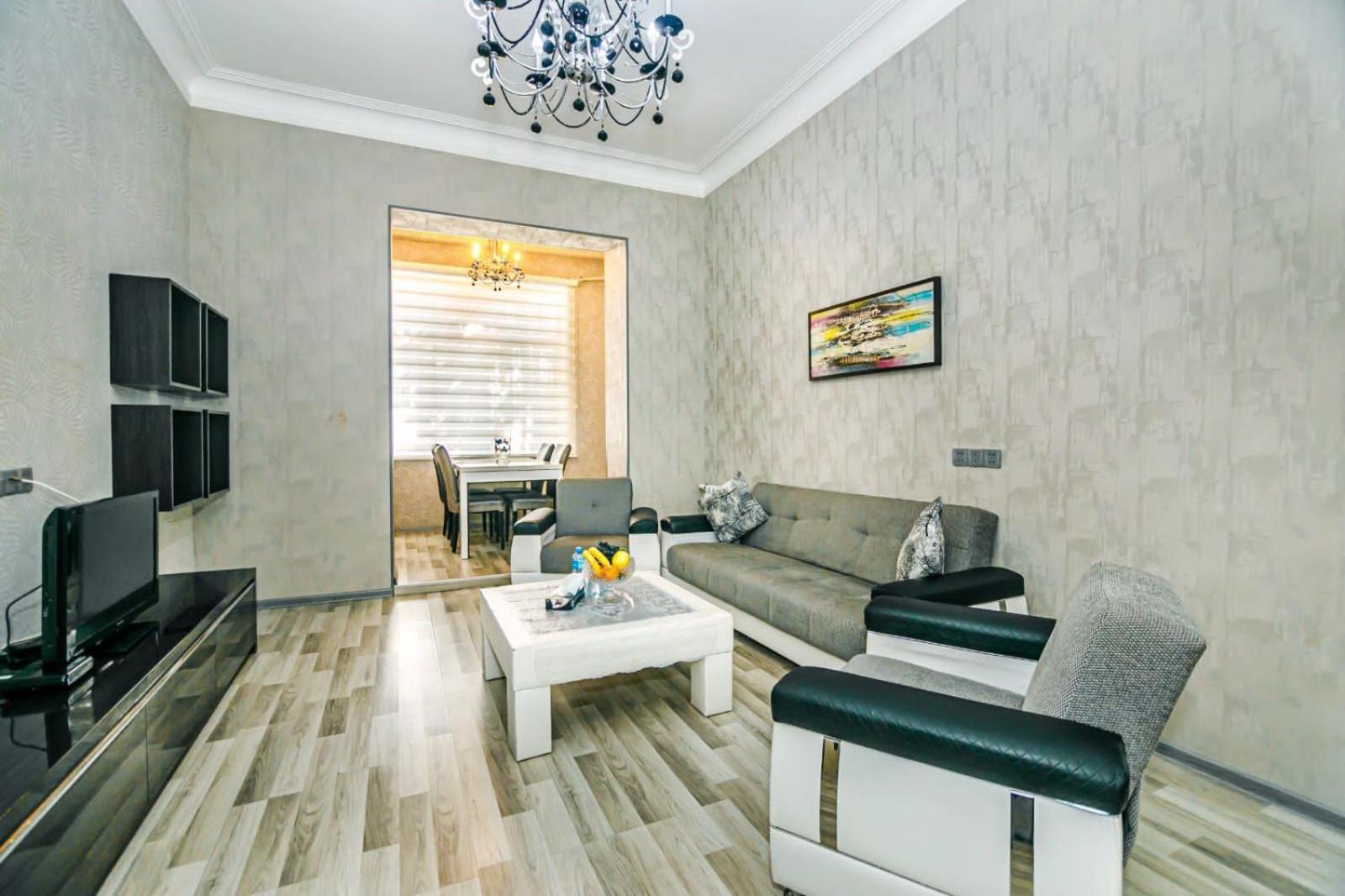 Azneft Square Deluxe Apartment Baku Exterior foto