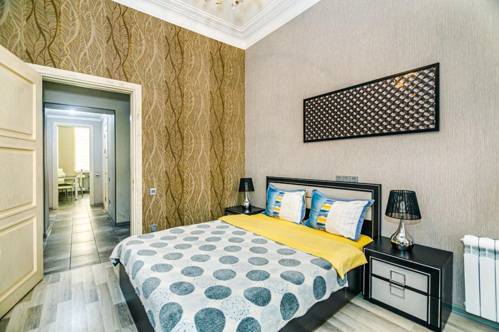 Azneft Square Deluxe Apartment Baku Exterior foto