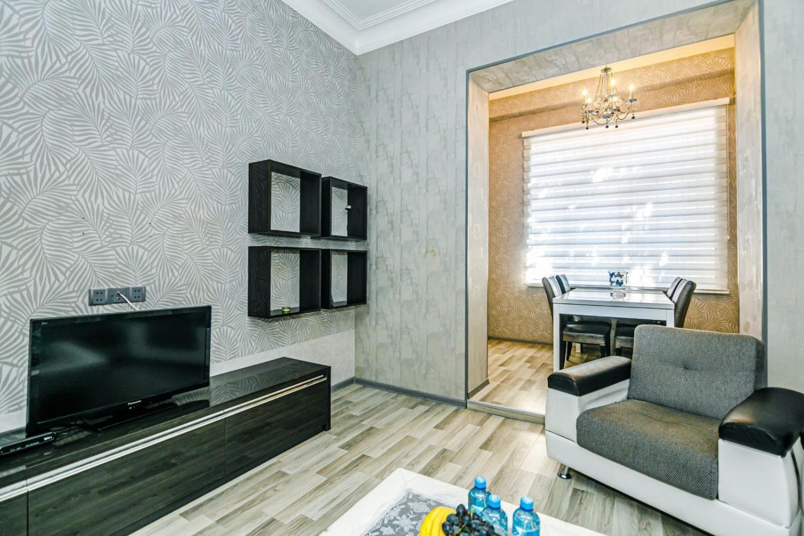 Azneft Square Deluxe Apartment Baku Exterior foto